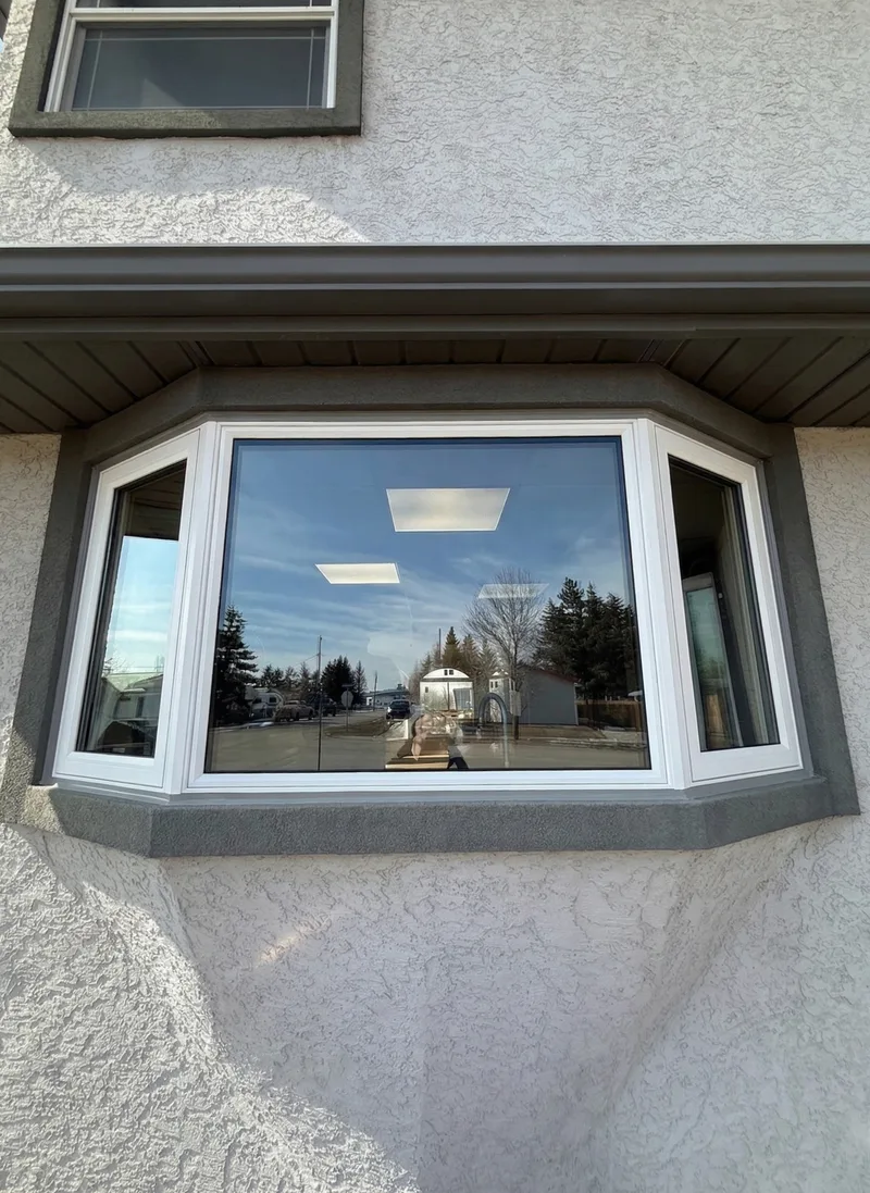 New clean bay window